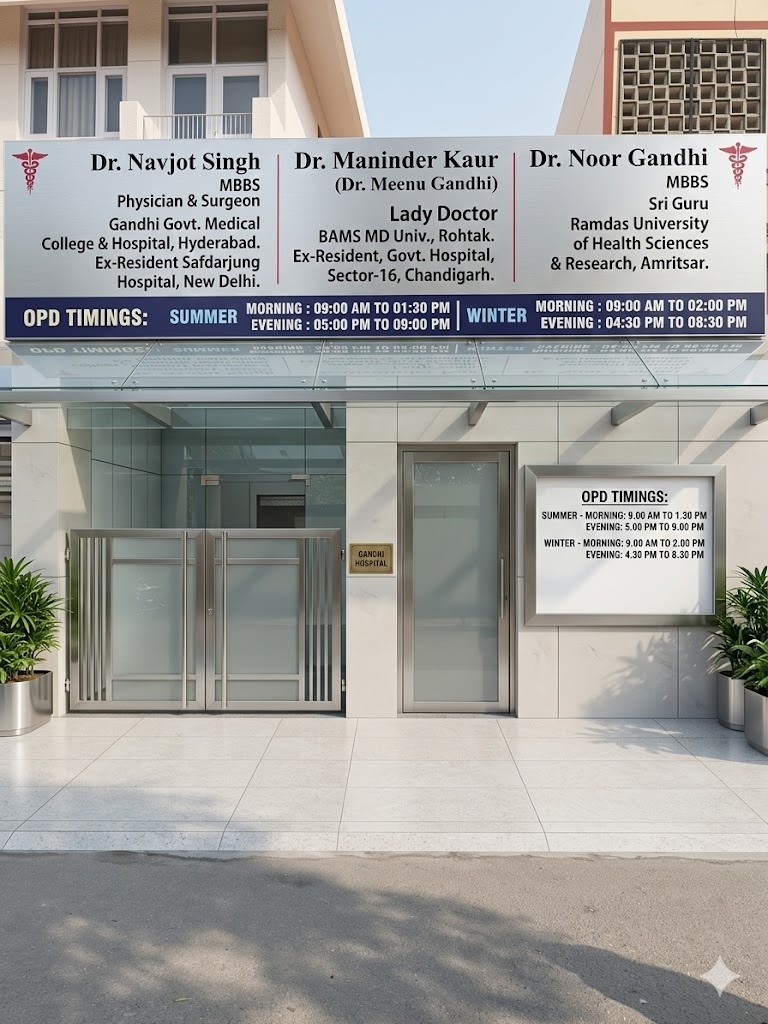 Gandhi Hospital - Navjot Healthcare Center Building